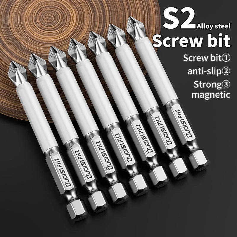 70mm/2.9 Inch Phillips Impact Screwdriver Bit: Perfect for Plastic, Wood, and Metal Projects in Home, Office, and Factory!